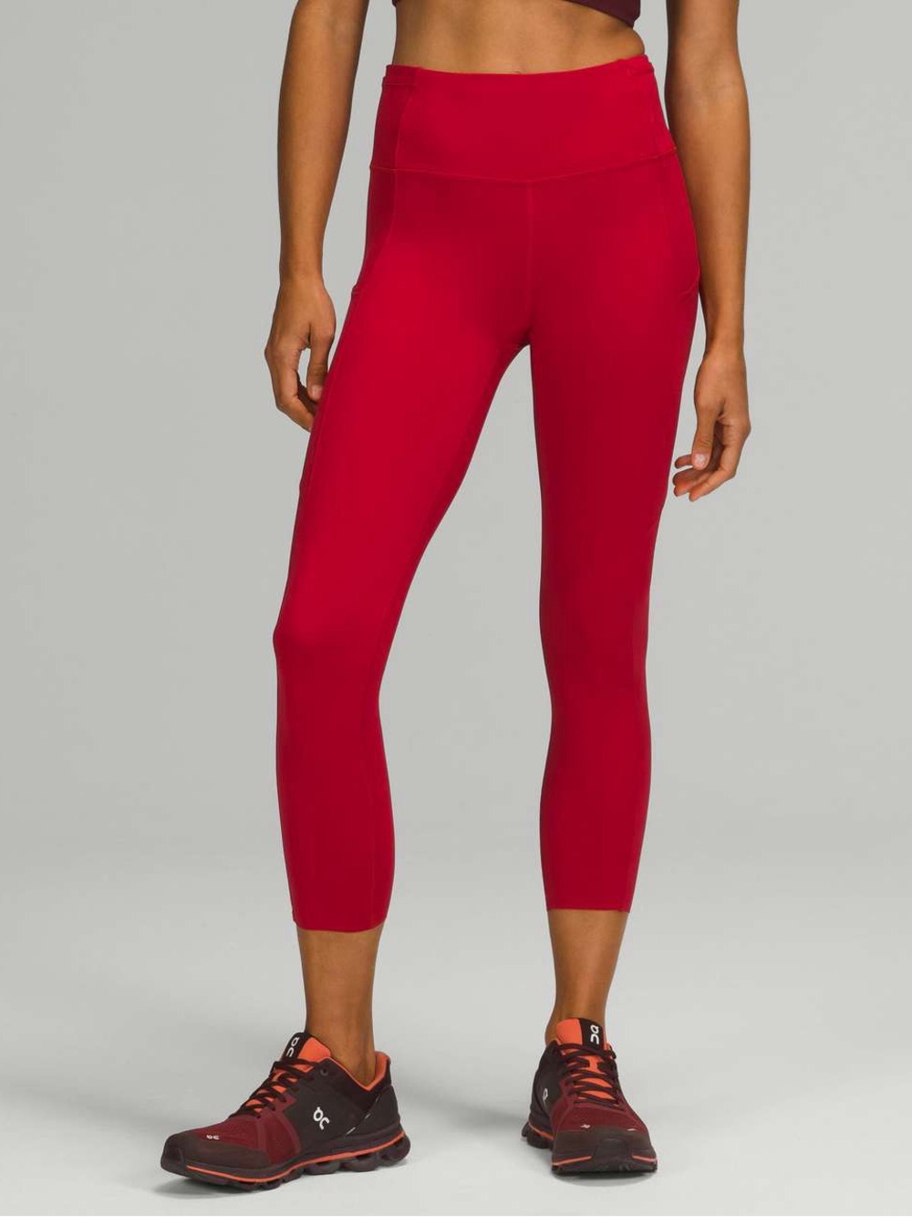 Lululemon Red Crop Legging